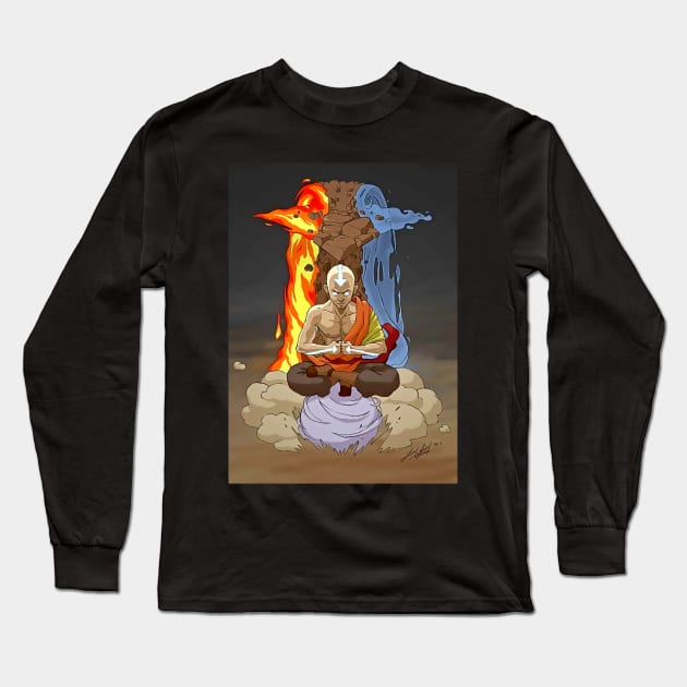 the last airbender Long Sleeve T-Shirt by store of art